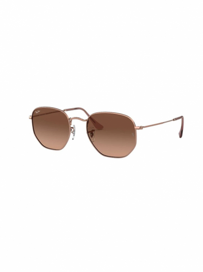 LENTES DE SOL RB HEXAGONAL FLAT RB3548N BRONCE CAFÉ