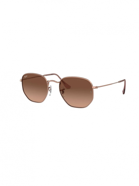 LENTES DE SOL RB HEXAGONAL FLAT RB3548N BRONCE CAFÉ