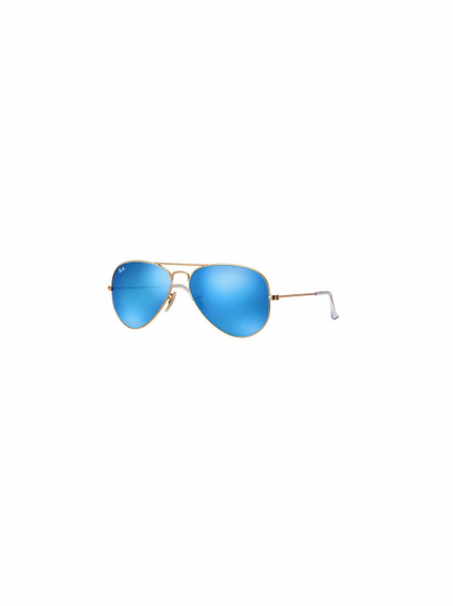 LENTES DE SOL RB PILOTO AVIADO RB3025N DORADO AZUL ESPEJO