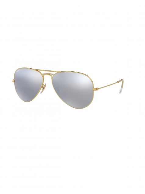 LENTES DE SOL RB PILOTO AVIADO RB3025N DORADO PLATEADO ESPEJO