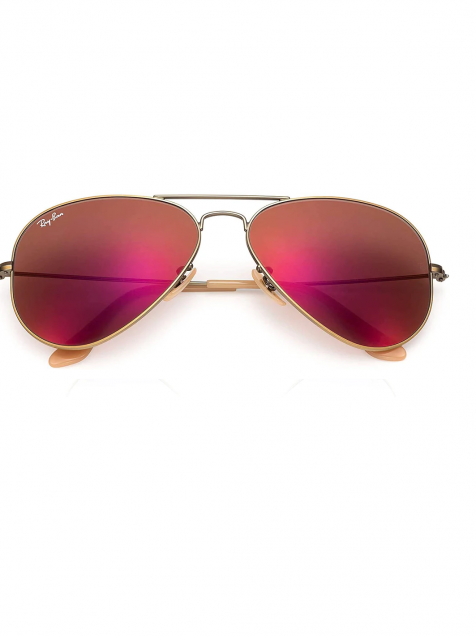 LENTES DE SOL RB PILOTO AVIADO RB3025N BRONCE ROJO ESPEJO