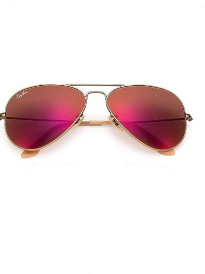 LENTES DE SOL RB PILOTO AVIADO RB3025N BRONCE ROJO ESPEJO