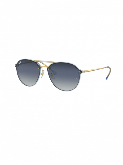 LENTES DE SOL RB BLAZE DOUBLE BRIDGE RB4292N DORADO AZUL DEGRADADO