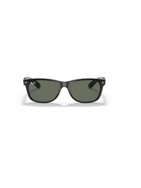 LENTES DE SOL RB NEW WAYFARE RB2132N NEGRO BRILLOSO VERDE G15