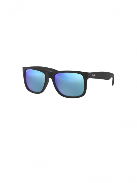 LENTES DE SOL RB JUSTIN RB4165N (NEGRO MATE-AZUL ESPEJO)