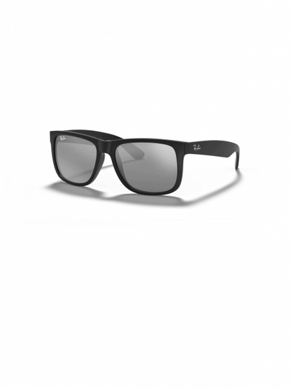 LENTES DE SOL RB JUSTIN RB4165N (NEGRO MATE-PLATEADO ESPEJO)