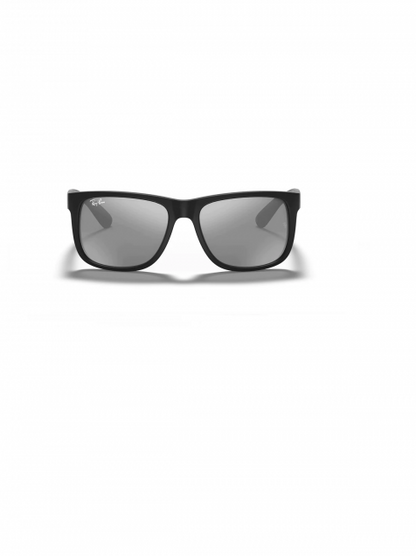 LENTES DE SOL RB JUSTIN RB4165N (NEGRO MATE-PLATEADO ESPEJO)