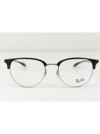 Ray Ban Oftalmico Rb6396 2932 Clubmaster Negro Plateado Icon