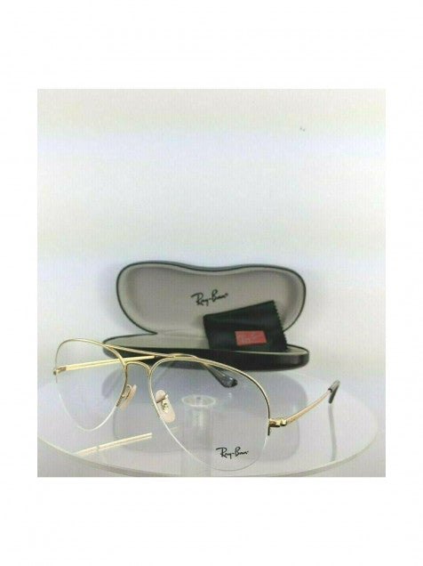 Ray Ban Rb6589 2500 Oftalmico Aviator Gaze Dorado Carey Original