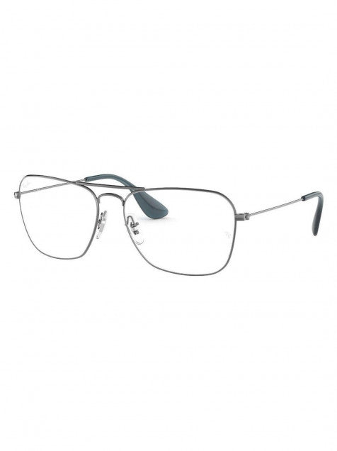 Ray Ban Oftalmico Rb3610v 2502 Caravan Optics Gunmetal Plata