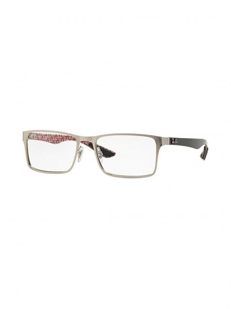 Ray Ban Oftalmico Rb8415 2538 Square Rojo Fibra De Carbono