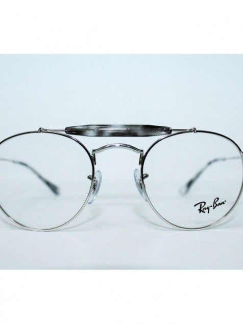 Ray Ban Oftalmico Rb3747v 2501 Round Double Bridge