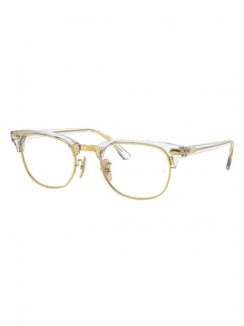 Ray Ban Oftalmico Rb5154 5762 Clubmaster Dorado Transparente