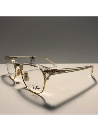 Ray Ban Oftalmico Rb5154 5762 Clubmaster Dorado Transparente