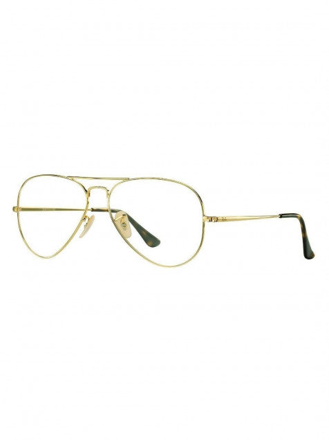 Ray Ban Oftalmico Rb6489 2500 Aviator Large Metal Dorado Carey