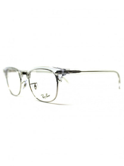 Ray Ban Oftalmico Rb5154 2001 Clubmaster Plata Transparente